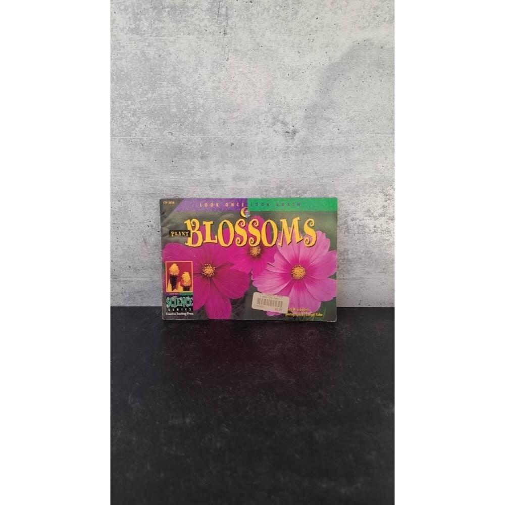 Vintage Plant Blossoms Book, 1998 Science Series